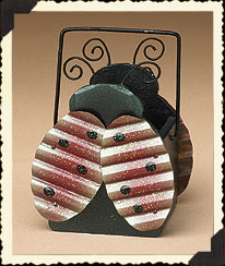 Lindseys Ladybug basket by boyds 653606